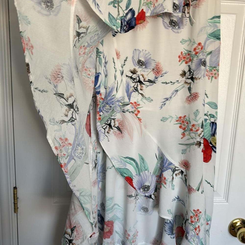 Ever New Melbourne floral high low ruffled skirt - Picture 7 of 10